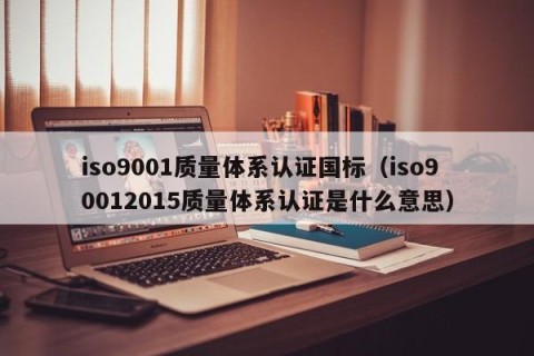 iso9001质量体系认证国标（iso90012015质量体系认证是什么意思）
