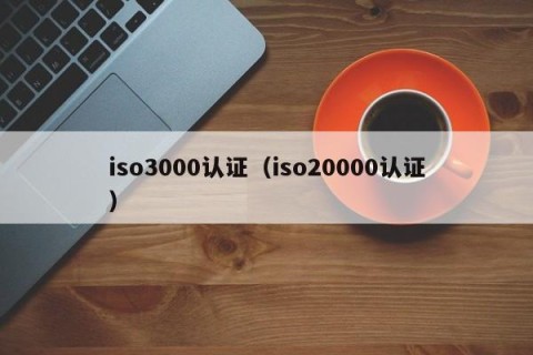 iso3000认证（iso20000认证）