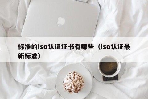 标准的iso认证证书有哪些（iso认证最新标准）