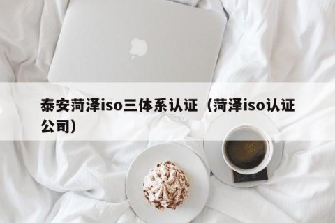 泰安菏泽iso三体系认证（菏泽iso认证公司）