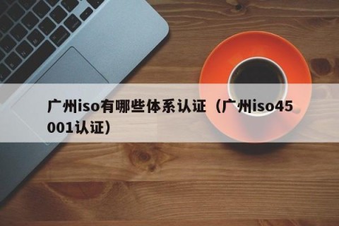 广州iso有哪些体系认证（广州iso45001认证）