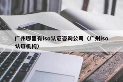 广州哪里有iso认证咨询公司（广州iso认证机构）