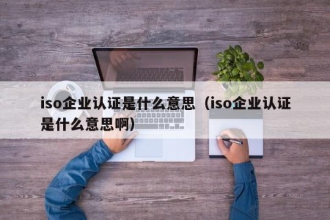 iso企业认证是什么意思（iso企业认证是什么意思啊）