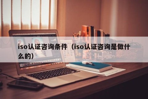 iso认证咨询条件（iso认证咨询是做什么的）