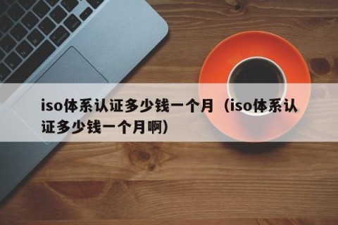 iso体系认证多少钱一个月（iso体系认证多少钱一个月啊）