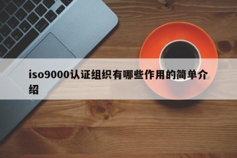 iso9000认证组织有哪些作用的简单介绍