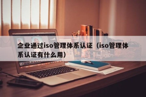 企业通过iso管理体系认证（iso管理体系认证有什么用）
