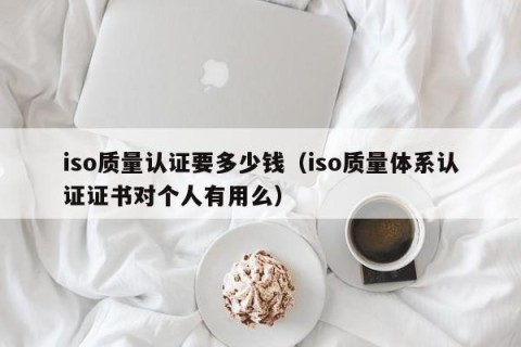 iso质量认证要多少钱（iso质量体系认证证书对个人有用么）