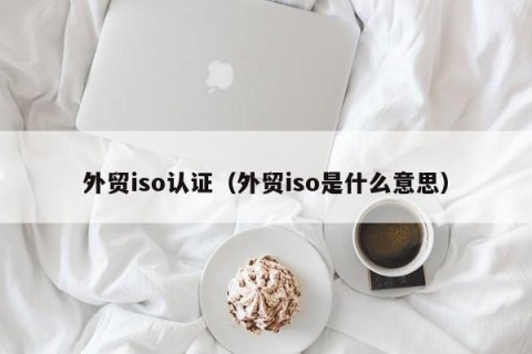 外贸iso认证（外贸iso是什么意思）