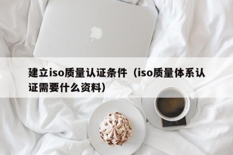 建立iso质量认证条件（iso质量体系认证需要什么资料）