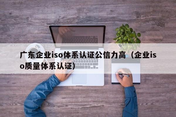 广东企业iso体系认证公信力高(企业iso质量体系认证)